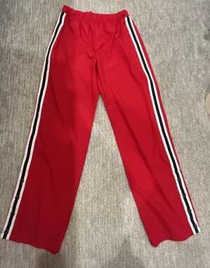 ProSpirit Vintage Snap Button Side Stripe Track Pants